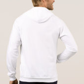 Mannen Zip Hoodie (Achterkant)