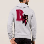 Mannen Zip-up Hoodie: Braves (20203) Hoodie (Achterkant)