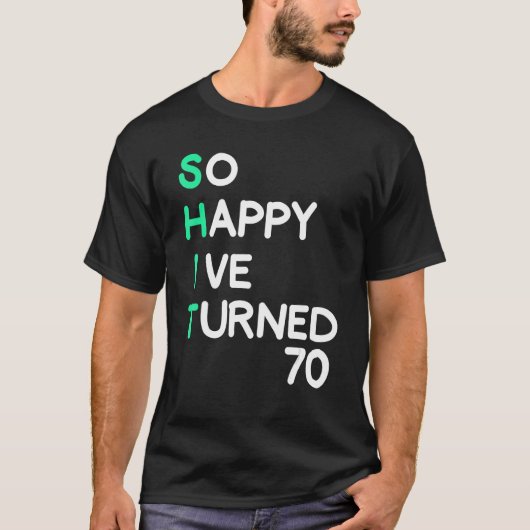 Mannen zo blij dat ik 61 sarcastisch ben geworden t-shirt (Voorkant)