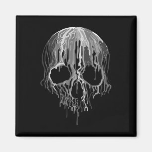 Mannen Zombie Hunter Scary Halloween Magneet