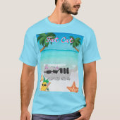 mannen zomer vet cat T-shirt (Voorkant)