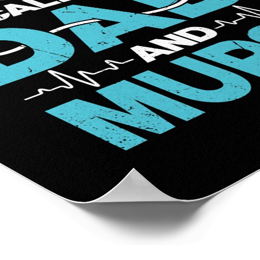 Mannen zonder aanfluiting worden pap genoemd en zu poster (Hoek)