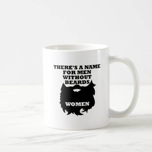 Mannen zonder loopvogels Funny Mug Koffiemok (Rechts)