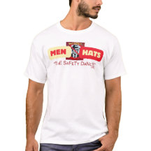 Mannen zonder Petten "The Safety Dance" T-shirt –