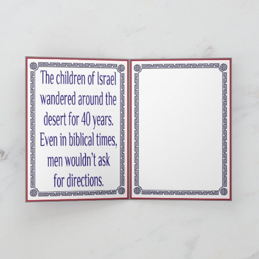 Mannen zonder richting kaart (Binnen)