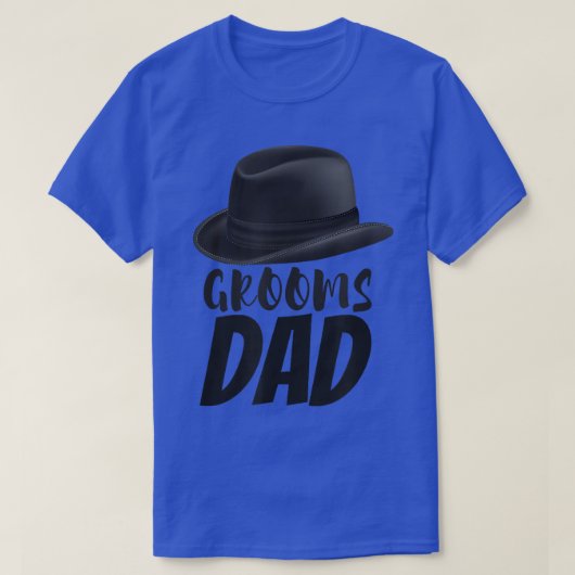 Mannen zoons van de Grooms-pap huwelijkszonen Wedd T-shirt (Design voorkant)