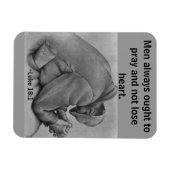 Mannen zouden altijd Bijbelprijsopgave moeten bidd Magneet (Horizontaal)