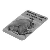 Mannen zouden altijd Bijbelprijsopgave moeten bidd Magneet (Linkerzijde)