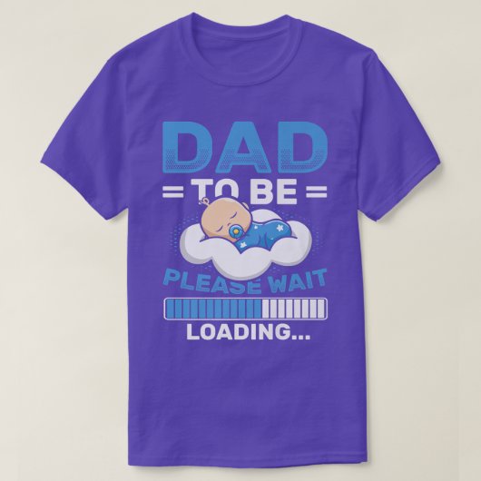 Mannen zwangerschapsuitkondiging dat vader moet la t-shirt (Design voorkant)
