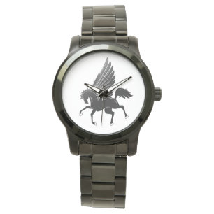 mannen zwart horloge