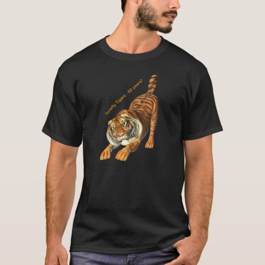 Mannen zwart T-shirt (Voorkant)