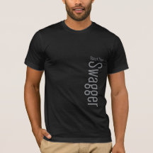 Mannen zwart T-shirt