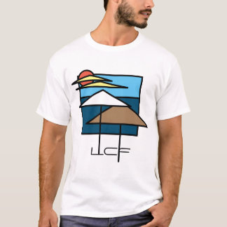 Mannen zwarte doornhaai t-shirt