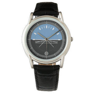 Mannen zwarte lederen horloges