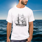 Mannen  zweefboot leuk Nautisch t-shirt