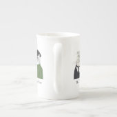 Mannenkatten Bone China Mok + Tekst (Achterkant)