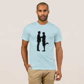 Mannenliefde T-shirt (Voorkant volledig)