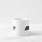 Mannennaam Tekst Gedrukt Drinkware-Beker Keuken Co Espresso Kop (Voorkant)