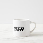Mannennaam Tekst Gedrukt Drinkware-Beker Keuken Co Espresso Kop (Rechts)