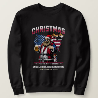 Mannen's Christmas Santa Sweatshirt | vakantieplez