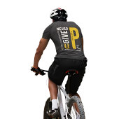 Mannen's Gym Workout T-Shirt - "Geef nooit op"