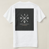 Mannen's Ronde Hals Half Sleeve T-Shirt - "Dad Jok (Design achterkant)