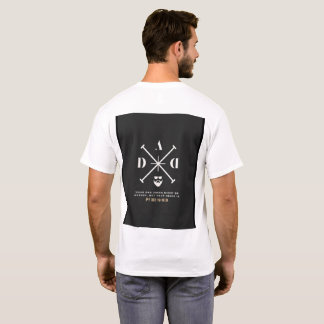 Mannen's Ronde Hals Half Sleeve T-Shirt - "Dad Jok