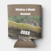 Mannenweekend Whiskey & Woods Weekend Blikjeskoeler (Achterkant)