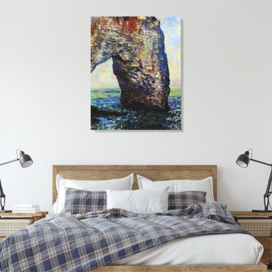 Manneporte, Etretat, II Canvas Afdruk (Insitu (Slaapkamer))