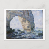 Manneporte nabij Étretat, Monet Briefkaart (Voorkant)