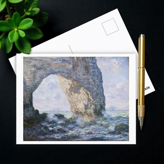 Manneporte nabij Étretat, Monet Briefkaart