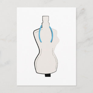 Mannequin Base Briefkaart