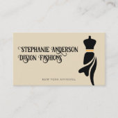 Mannequin Beauty Mode Visitekaartje (Voorkant)