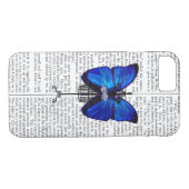 Mannequin Blue Butterfly Case-Mate iPhone Case (Achterkant (Horizontaal))