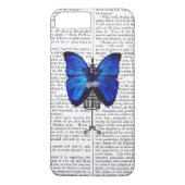 Mannequin Blue Butterfly Case-Mate iPhone Case (Achterkant)