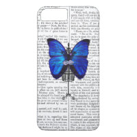 Mannequin Blue Butterfly