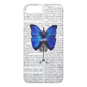 Mannequin Blue Butterfly iPhone 8/7 Plus Hoesje