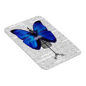 Mannequin Blue Butterfly Magneet (Rechterzijde)
