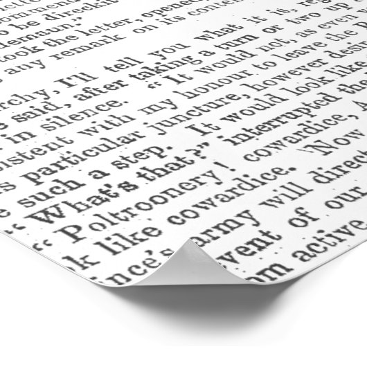 Mannequin Blue Butterfly Poster (Hoek)