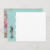 Mannequin-Briefkaart met aansluitingen Briefkaart (Voorkant / Achterkant)