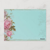 Mannequin-Briefkaart met aansluitingen Briefkaart (Achterkant)