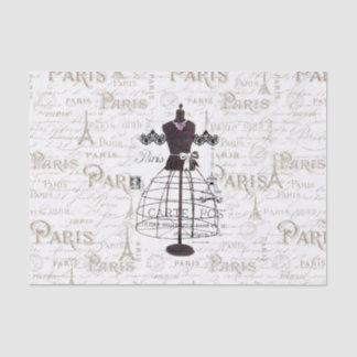 mannequin-Franse typologie Paris Eiffel Tower Tissuepapier