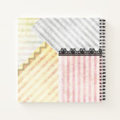 Mannequin jurk dummy shabby-kruippootwerk notitieboek (Achterkant)