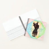 Mannequin jurk dummy shabby-kruippootwerk notitieboek (Binnen)