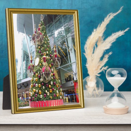 Mannequin kerstboom fotoplaat (Zijkant)