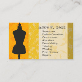  Mannequin Mode-dresformulier Visitekaartje