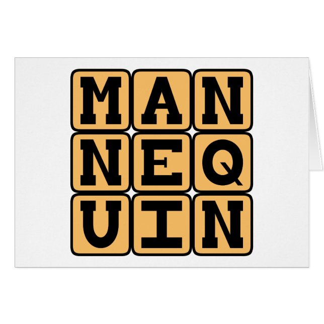 Mannequin, Mode Dummy (Voorkant Horizontaal)