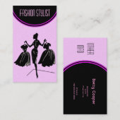 Mannequin Mode Stylist Visitekaartje (Voorkant / Achterkant)