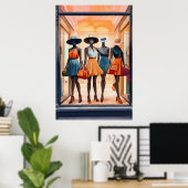 Mannequin Poster (Thuiskantoor)