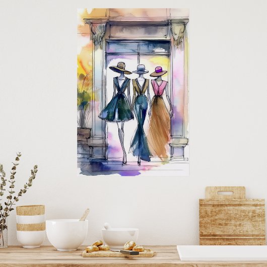 Mannequin Poster (Keuken)